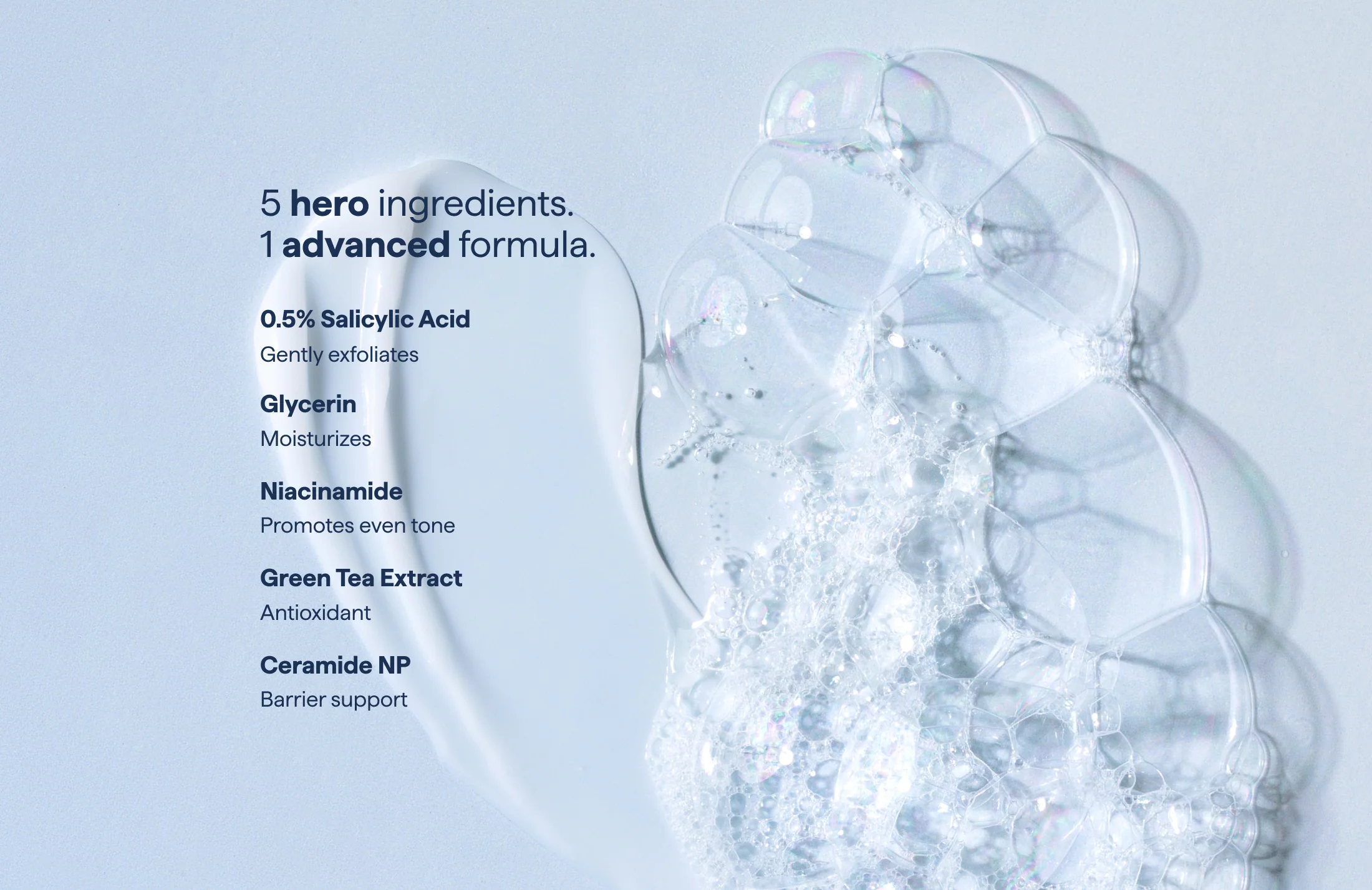 REMEDY Gel-to-Foam Cleanser with Salicylic Acid - Image 3